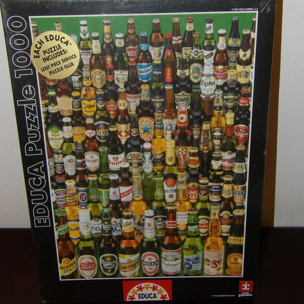BEERS Educa 1000 Piece Jigsaw Puzzle new